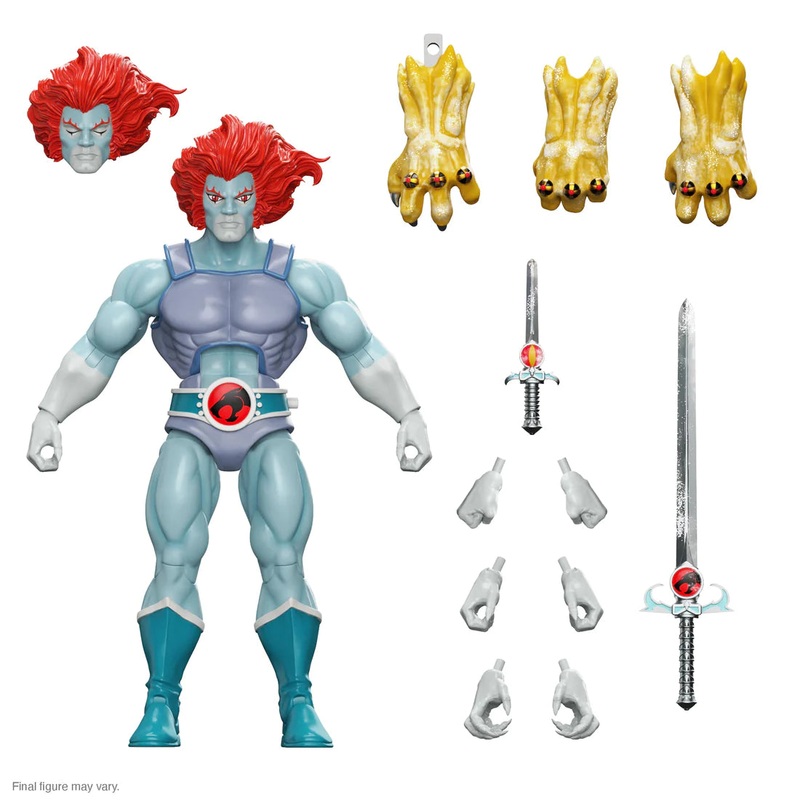 THUNDERCATS ULTIMATES FIGURE - LION-O (HOOK MOUNTAIN ICE)