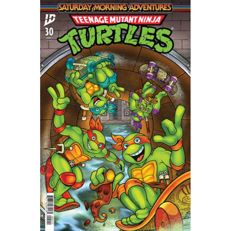 TMNT SATURDAY MORNING ADV #30 VAR B (MACK) (22 Oct Release)