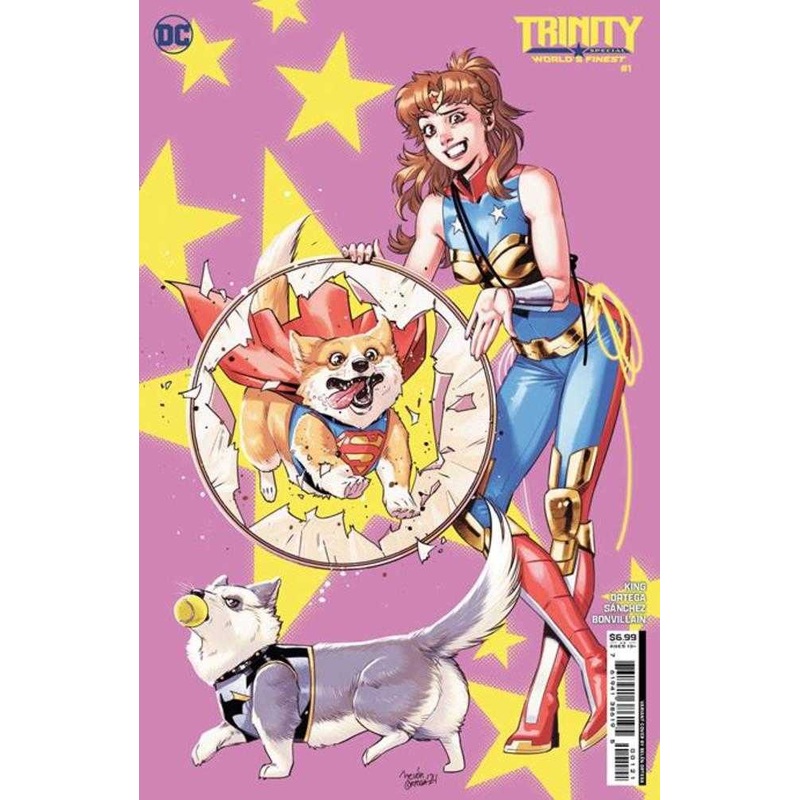 Trinity Special Worlds Finest #1 (One Shot) Cover B Belen Ortega Card Stock Variant