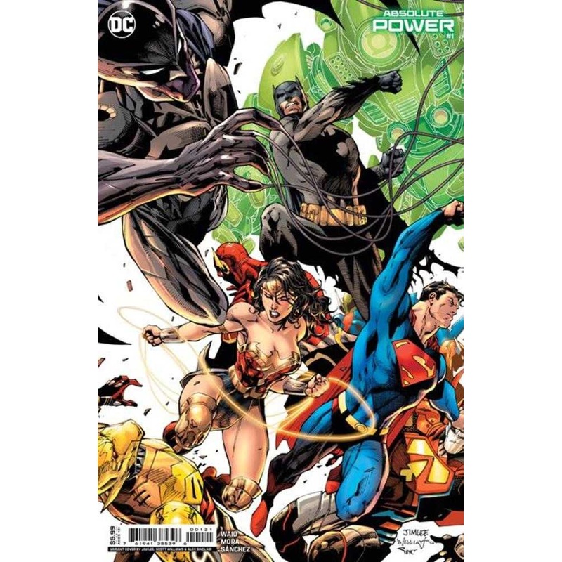 Absolute Power #1 (Of 4) Cover B Jim Lee Card Stock Variant