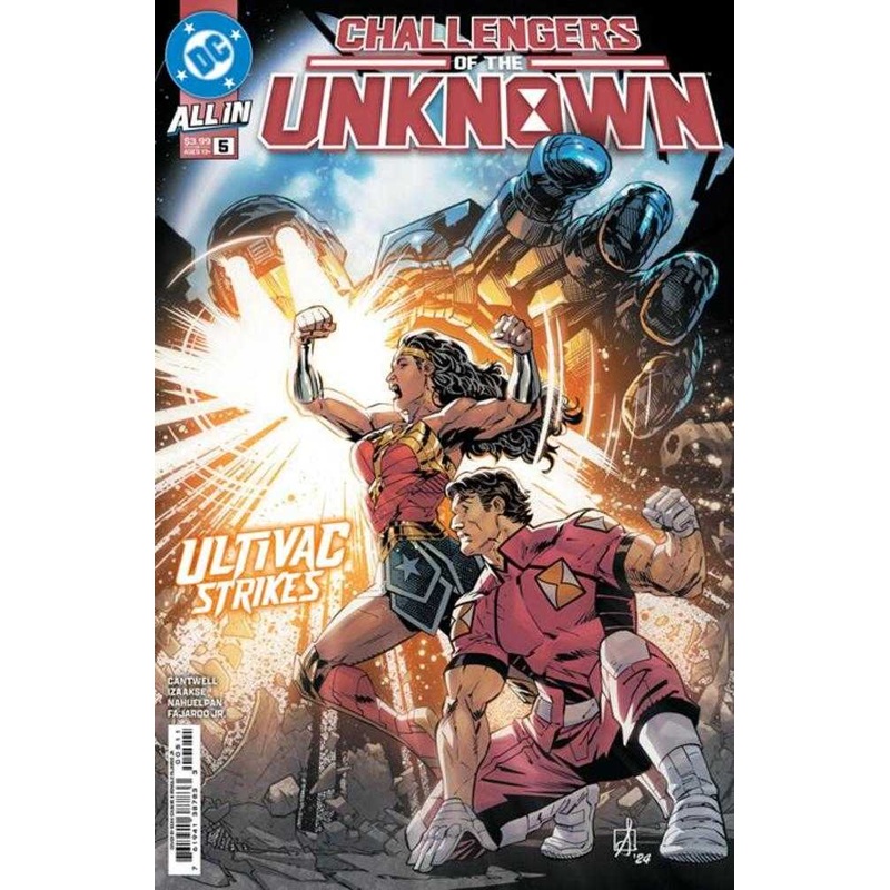 Challengers Of The Unknown #5 (Of 6) Cover A Sean Izaakse