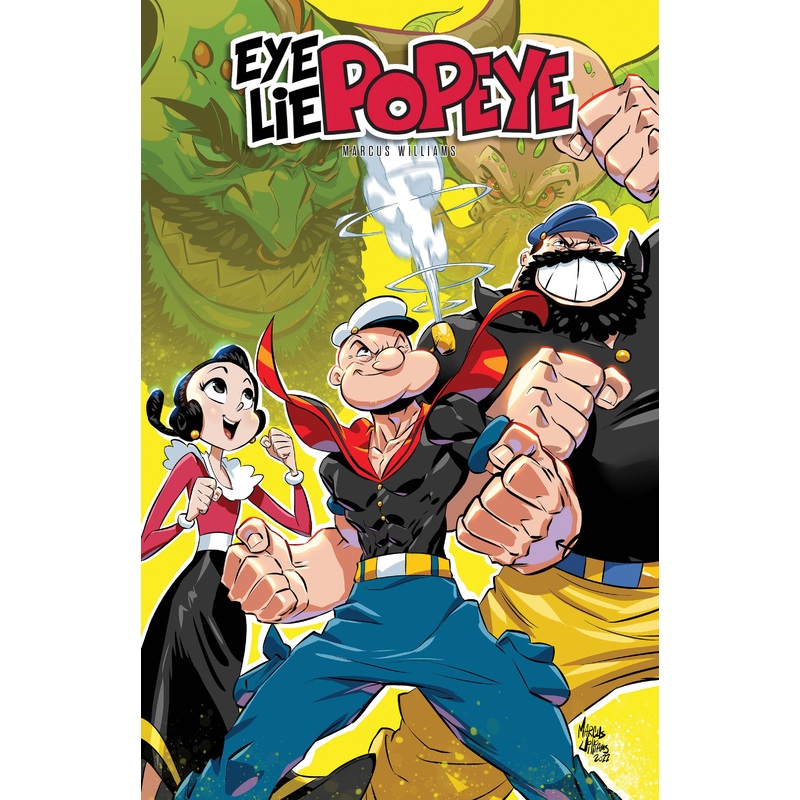 EYE LIE POPEYE #1 CVR A WILLIAMS