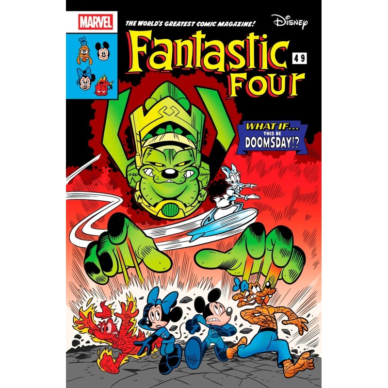 Fantastic Four #1 Lorenzo Pastrovicchio Disney What If? Fantastic Four Homage Variant