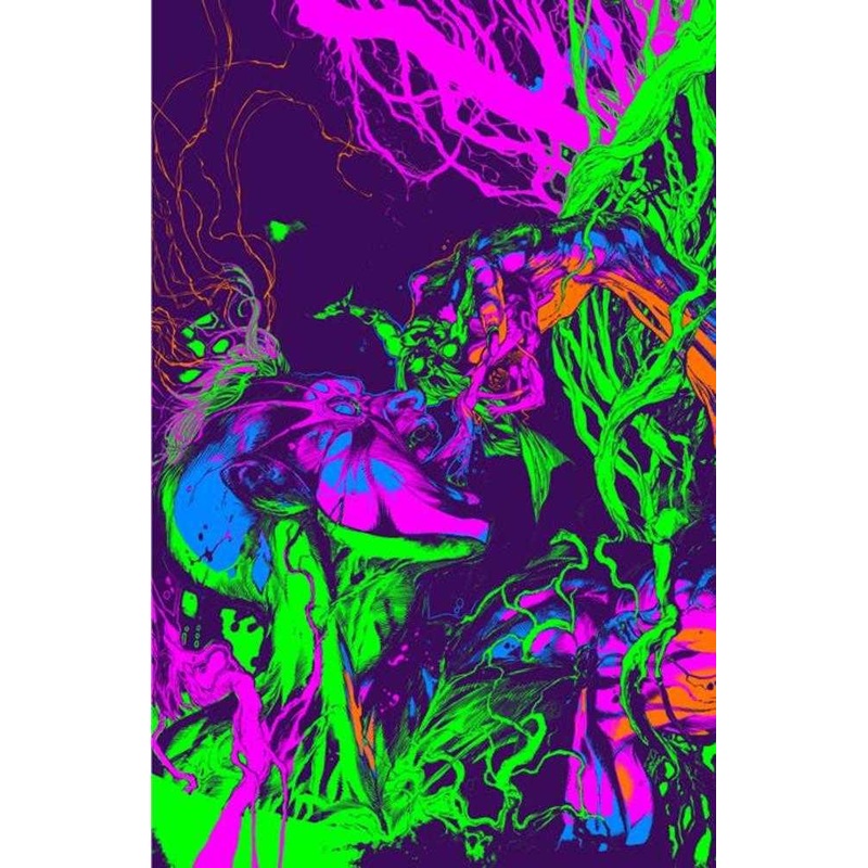 Knight Terrors #1 (Of 4) Cover D Ivan Reis Darkest Hour Neon Ink Var *Misprint*