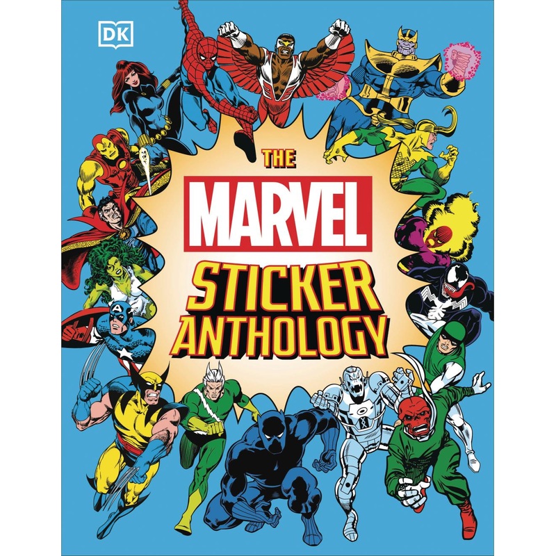 Marvel Sticker Anthology (Hardcover)