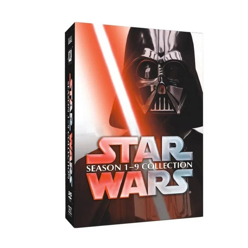 Star Wars DVD Complete 9 Movie Set (Episodes I-IX) Box Set