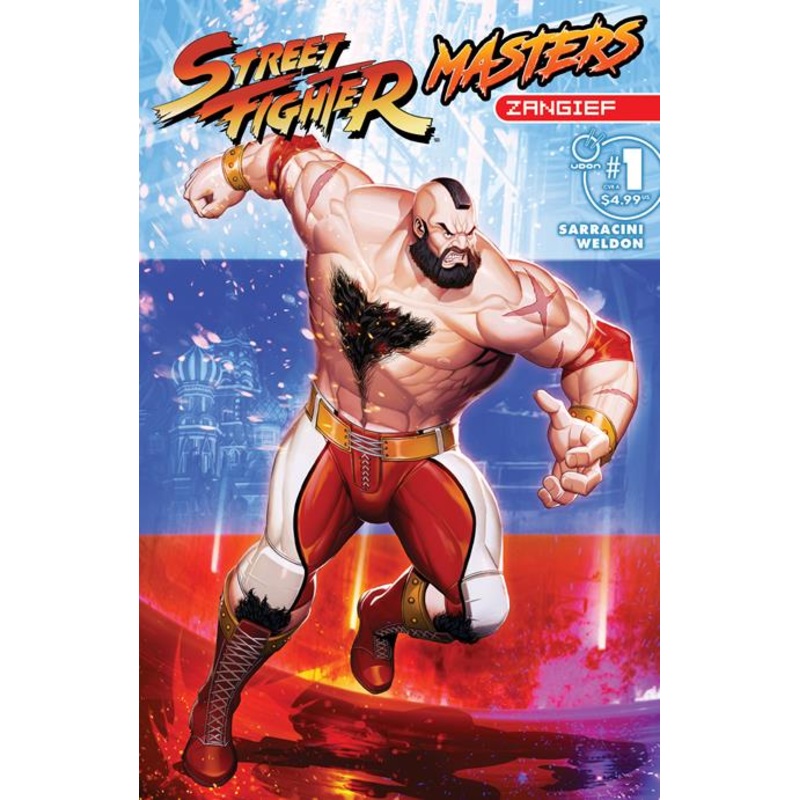 STREET FIGHTER MASTERS ZANGIEF #1 (ONE SHOT) CVR A GENZOMAN (29 Oct Release)