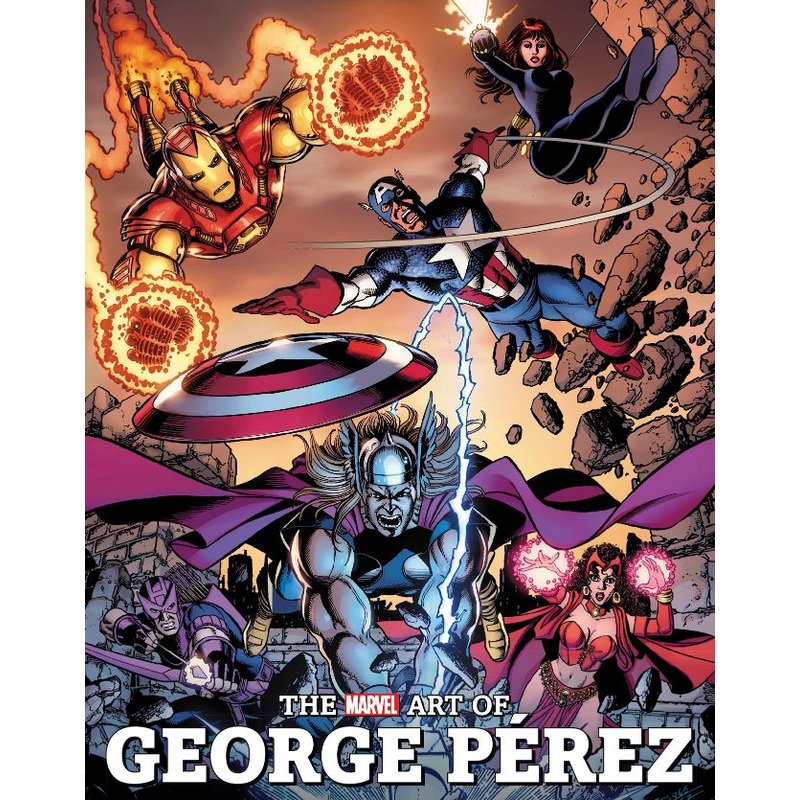 The Marvel Art of George Perez (Hardcover)