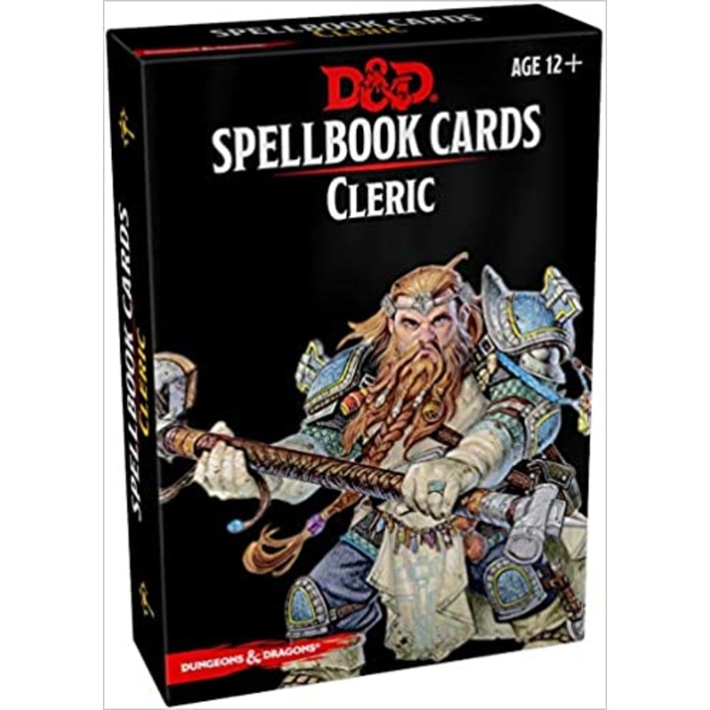 D&D 5E RPG: Spellbook Cards - Cleric