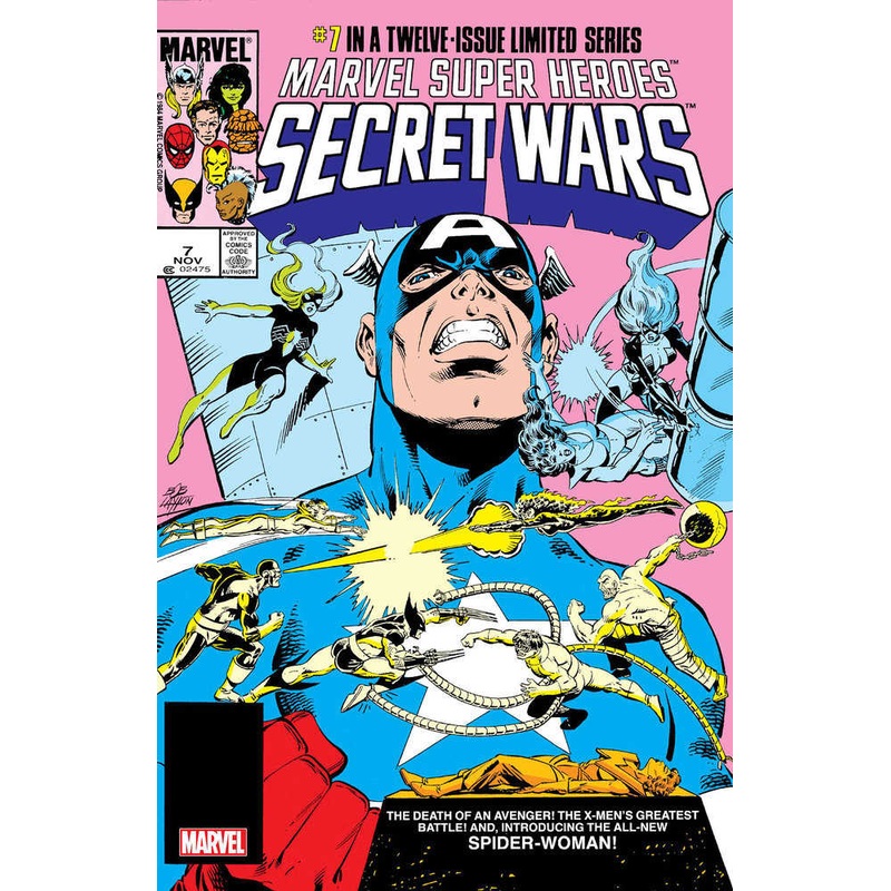 Msh Secret Wars #7 Facsimile Edition