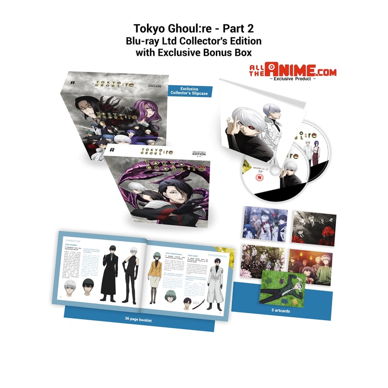 Tokyo Ghoul:re Part 2 - Blu-ray Collector's Edition w/ Exclusive Bonus Box