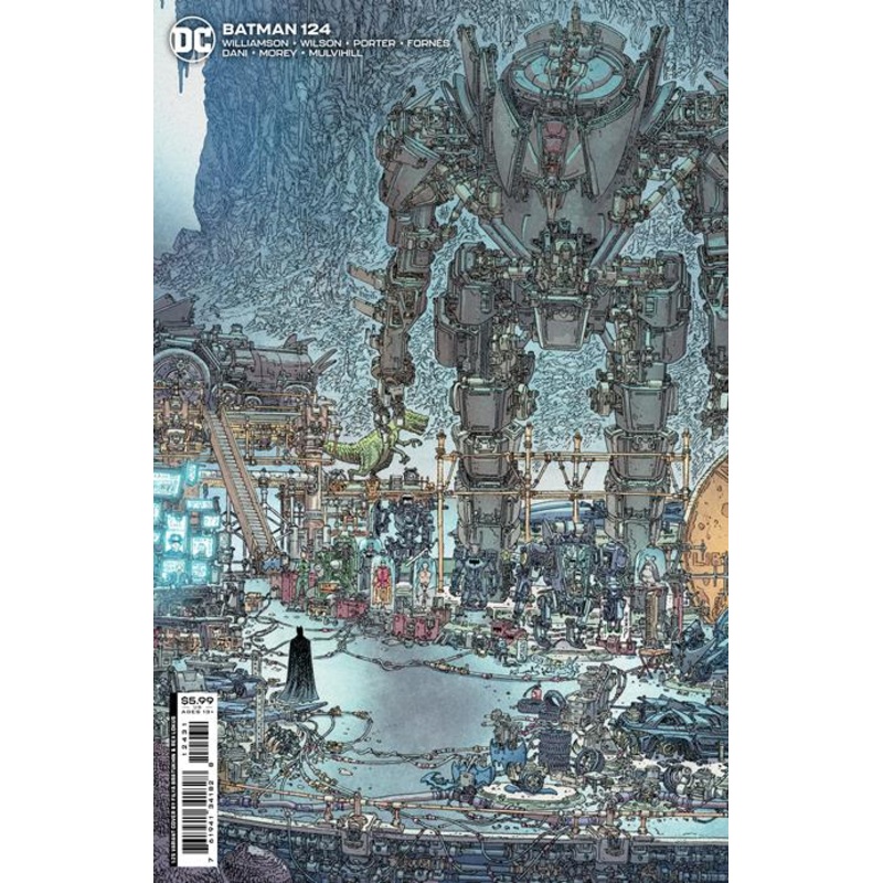 BATMAN (2016) #124 CVR D INC 1:25 FILYA BRATUKHIN CARD STOCK VAR