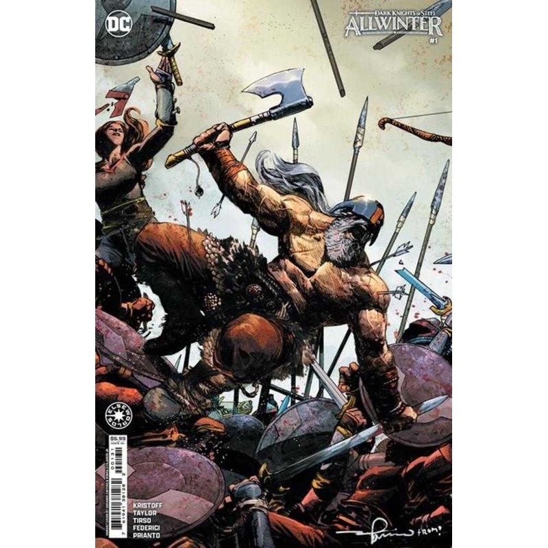 Dark Knights Of Steel Allwinter #1 (Of 6) Cover B Gerardo Zaffino Card Stock Variant