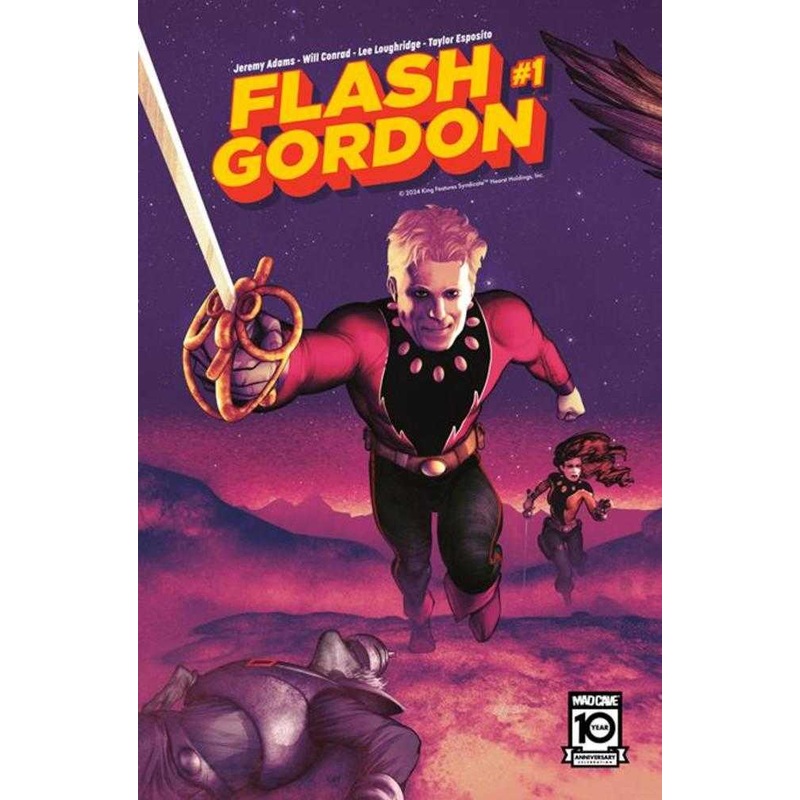 Flash Gordon #1CoverB Frazer Irving Connecting Cover Variant