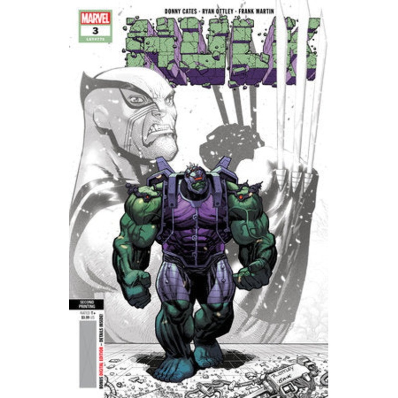 HULK #3 2ND PTG OTTLEY VAR (02 Mar)
