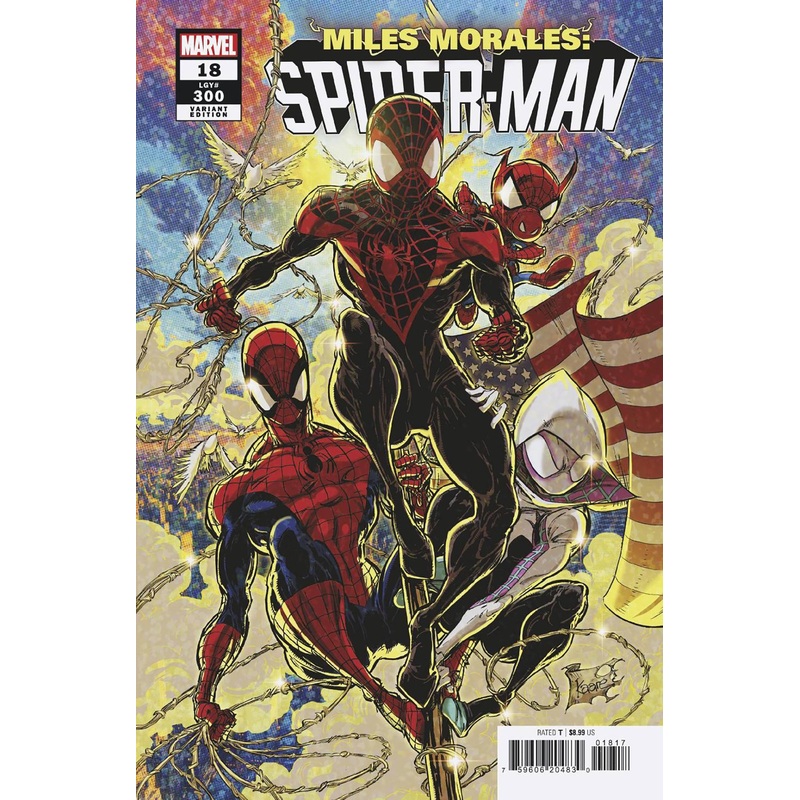 MILES MORALES SPIDER-MAN #18 INCV 1:25 KAARE ANDREWS VAR
