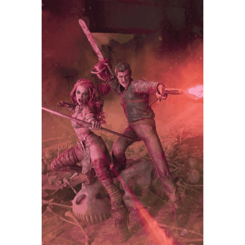 RED SONJA VS AOD #1 CVR M 1:15 INCV BARENDS FOIL VIRGIN