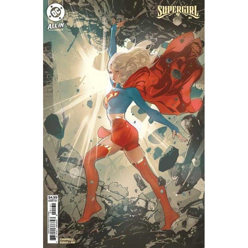 Supergirl #1 Cover C Pablo Villalobos Card Stock Variant