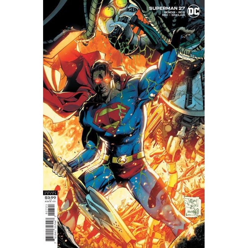 SUPERMAN (2018) #27 CVR B TONY S DANIEL & DANNY MIKI VAR