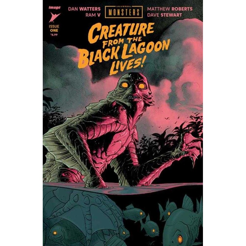 Universal Monsters The Creature From The Black Lagoon Lives #1 (Of 4) Cover A Matthew Roberts & Dave Stewart