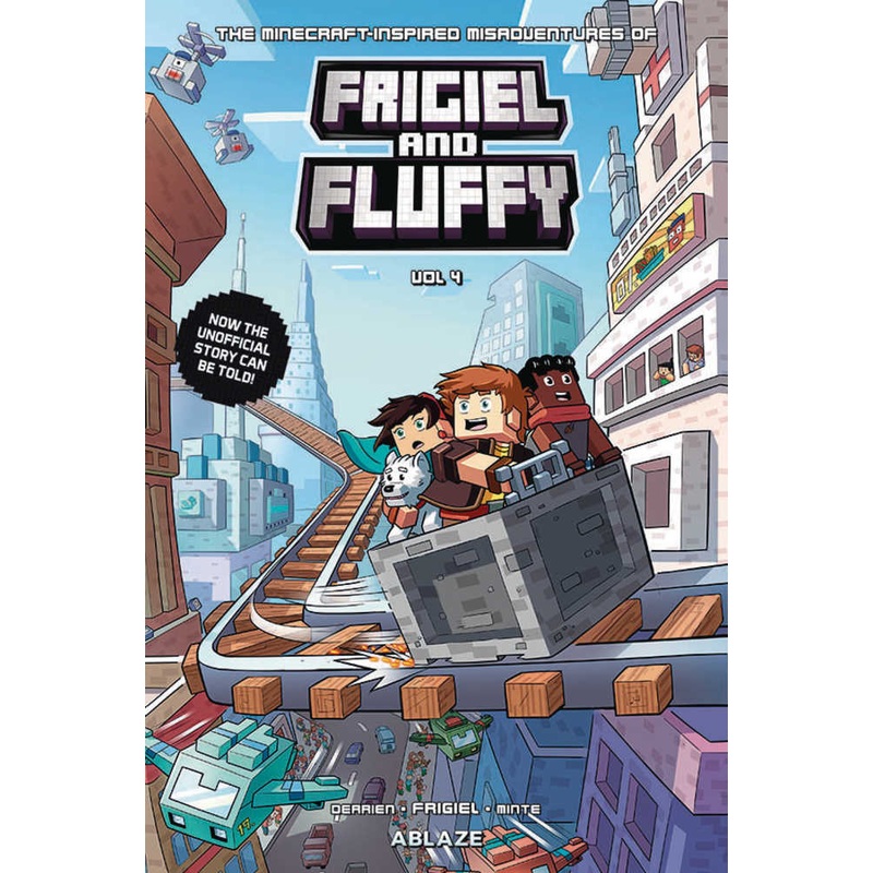 Minecraft Inspired Misadv Of Frigiel & Fluffy Hardcover Volume 04