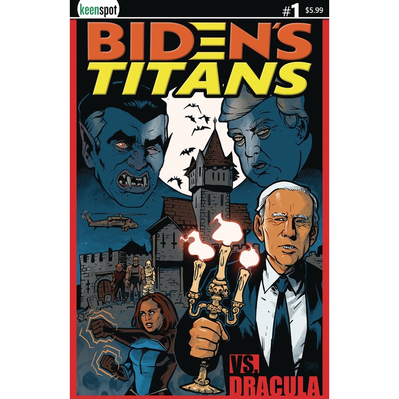 BIDENS TITANS VS DRACULA CVR A OWEN GIENI This only, one comic book.