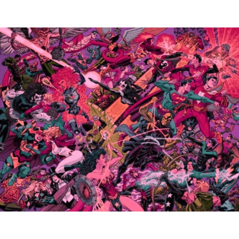 DC K.O. #1 (OF 4) CVR L SCOTT KOBLISH DC SHOWCASE WRAPAROUND FOIL VAR (08 Oct Release)