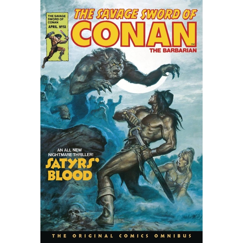 Savage Sword Of Conan Original Omnibus Direct Market GN Vol 04