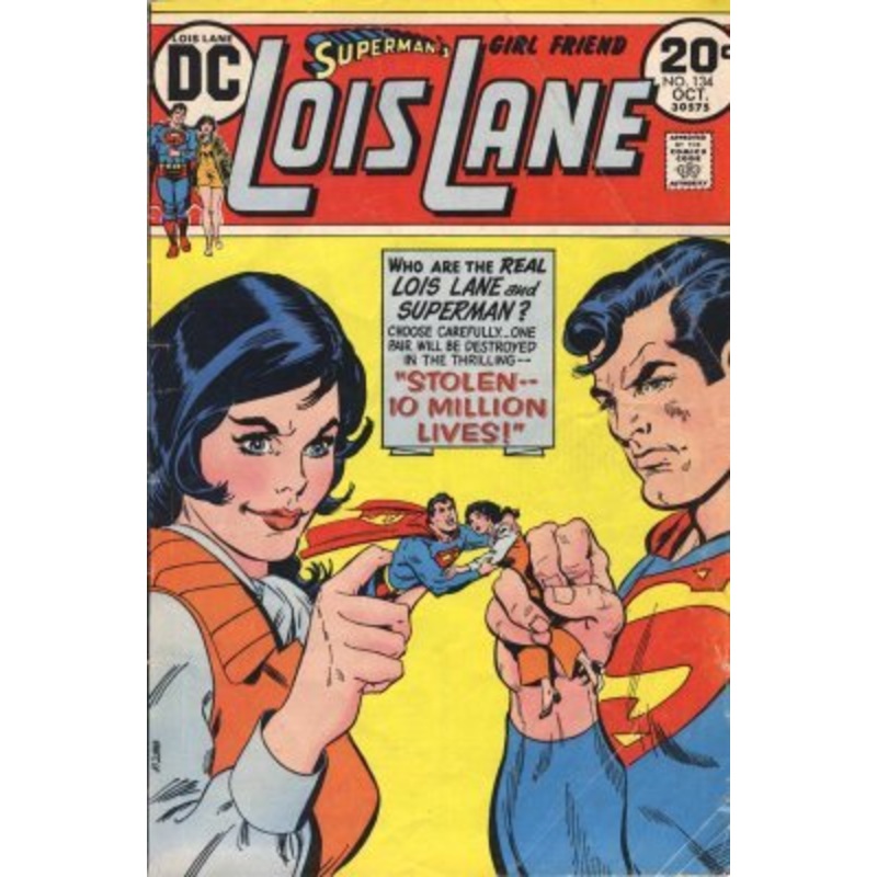 Superman's Girlfriend, Lois Lane (1958-1974) #134