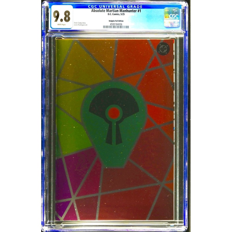 Absolute Martian Manhunter #1 Insignia Foil Edition CGC 9.8