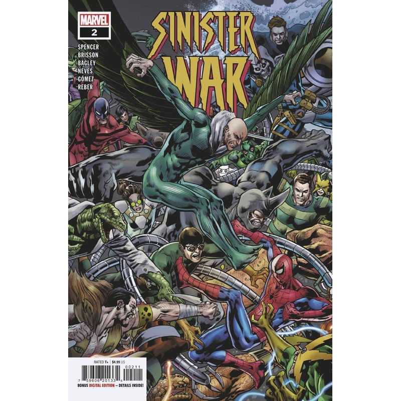 SINISTER WAR #2 (OF 4) This only, one comic book.