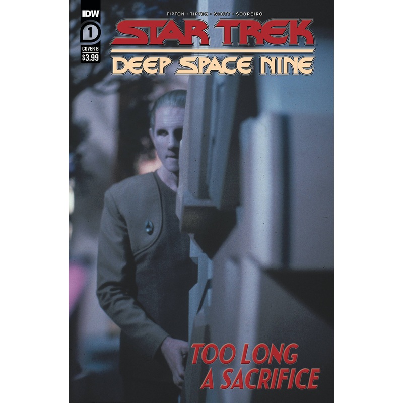 STAR TREK DS9 TOO LONG A SACRIFICE #1 CVR B PHOTO