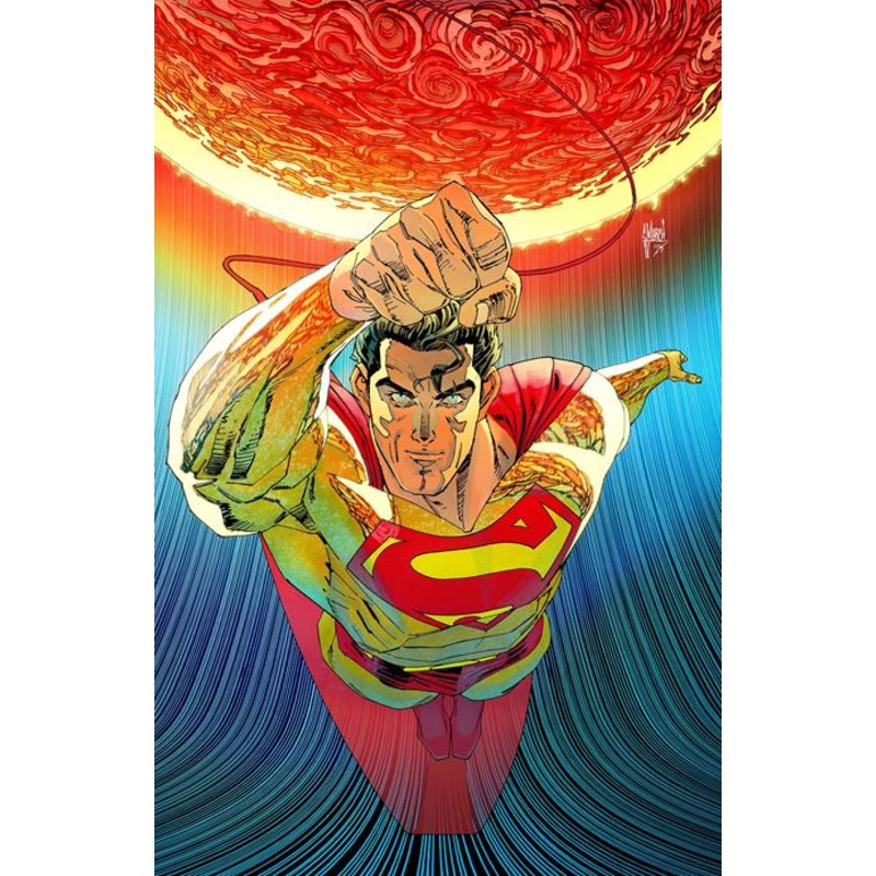 SUPERMAN UNLIMITED #7 CVR B GUILLEM MARCH CARD STOCK VAR (19 Nov Release)