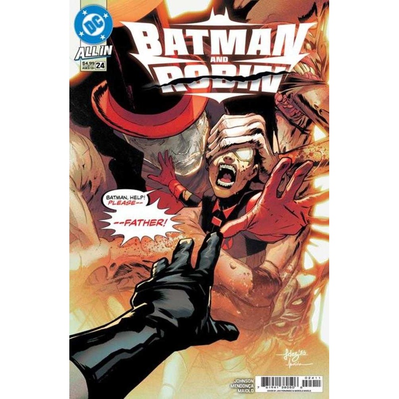 Batman And Robin #24 Cover A Javier Fernandez