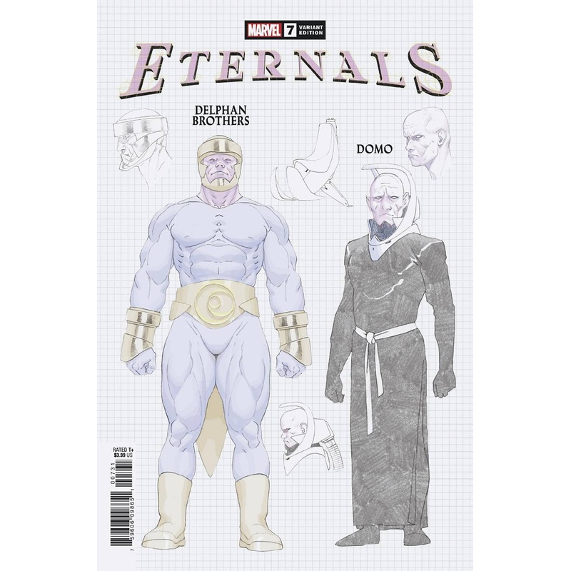 ETERNALS #7 RIBIC DESIGN VAR 1:10 INCV