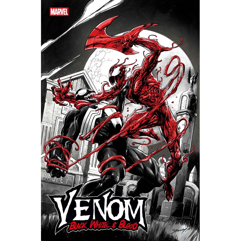 Venom: Black, White & Blood #1 Mark Bagley Variant