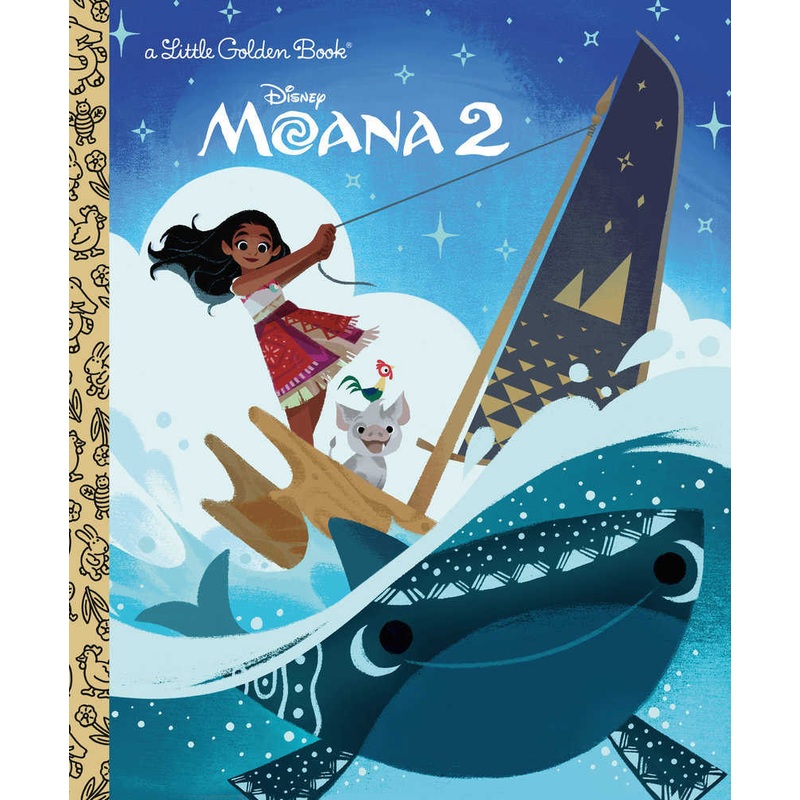 Disney Moana 2 Little Golden Book