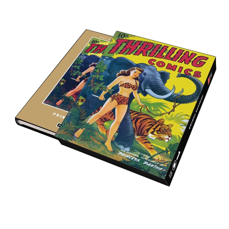 Golden Age Thrilling Comics Princess Pantha Slipcase Vol 01