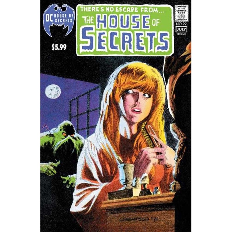 House Of Secrets #92 Facsimile Edition (2024) Cover B Bernie Wrightson Foil Variant