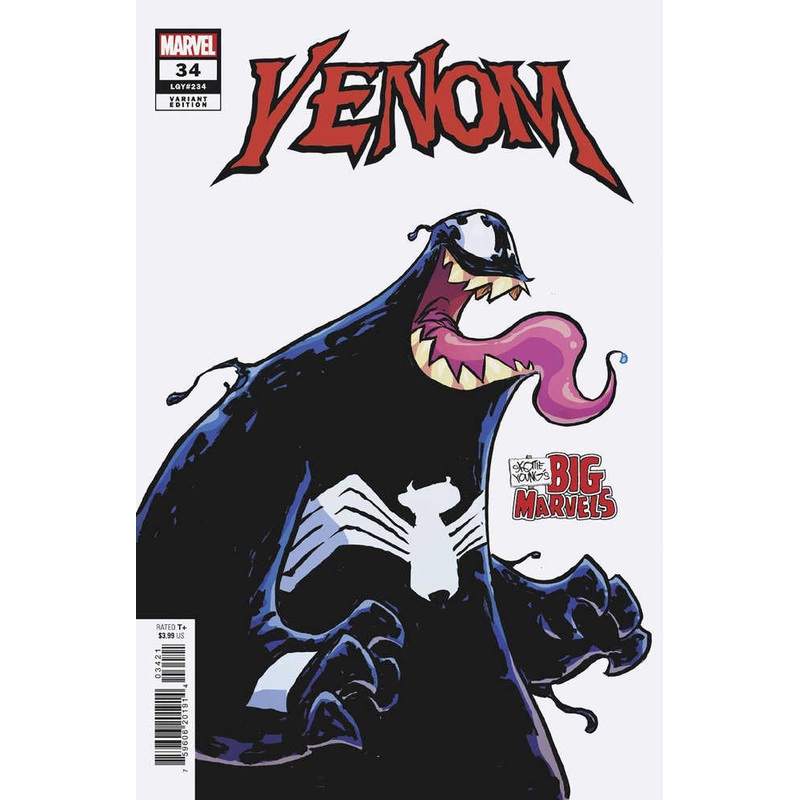 Venom #34 Skottie Young'S Big Marvel Variant [Bh]