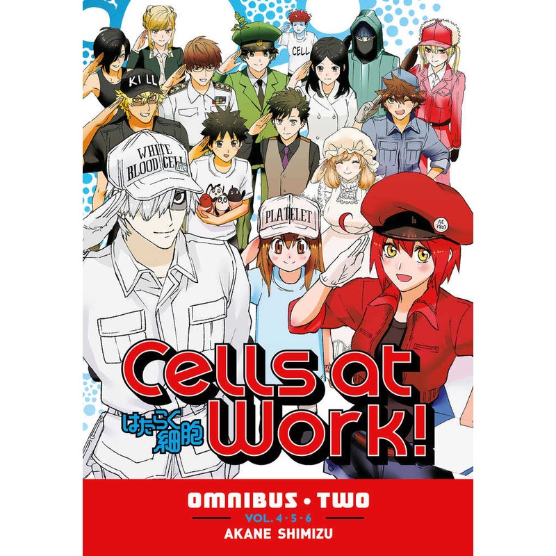 Cells At Work! Omnibus 2 (Vols. 4-6)