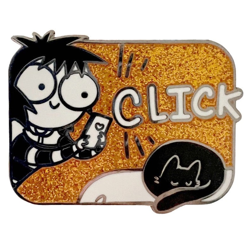 Enamel Pin: Sarah's Scribbles - Photo Shoot