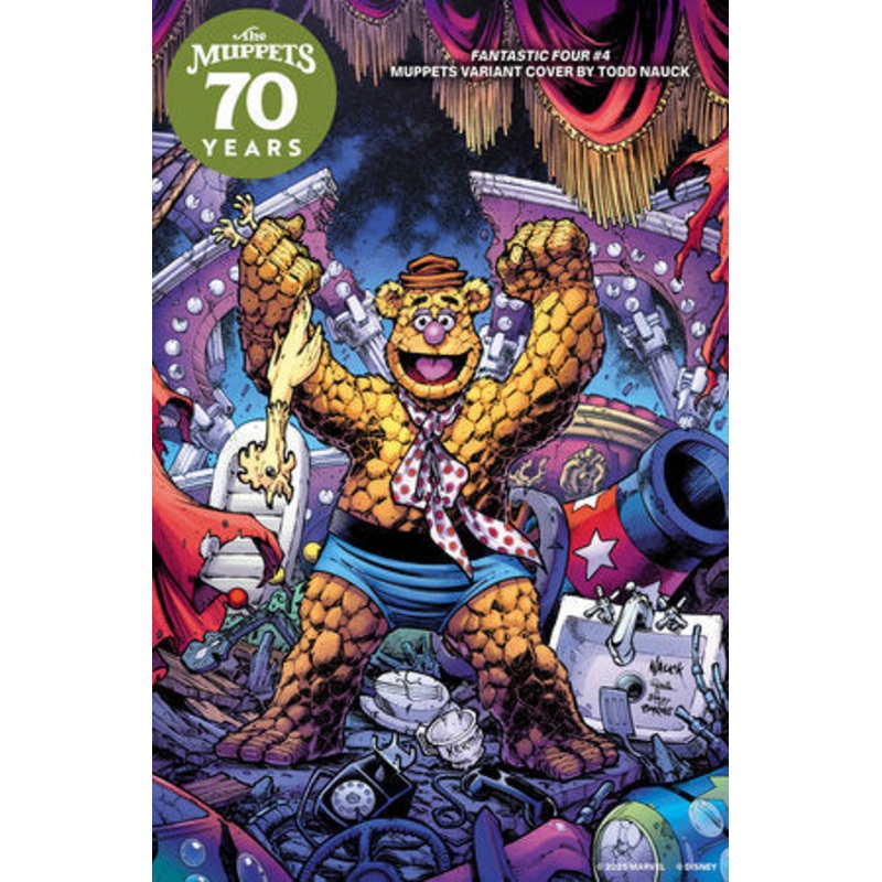 FANTASTIC FOUR #4 TODD NAUCK MUPPETS VAR (22 Oct Release)
