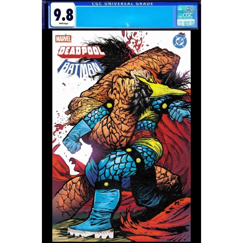 Marvel / DC: Deadpool / Batman #1 Daniel Warren Johnson Variant CGC 9.8 *PRE-ORDER*