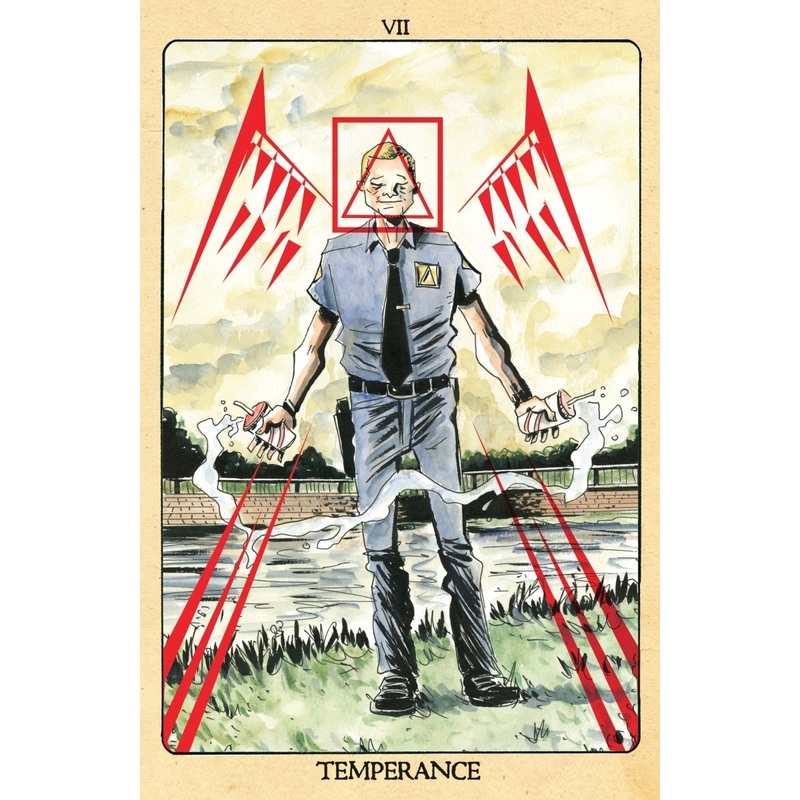 Minor Arcana #7 D 1:10 Ratio Variant Edition Tarot Card Variant (Full Art, Lemire)