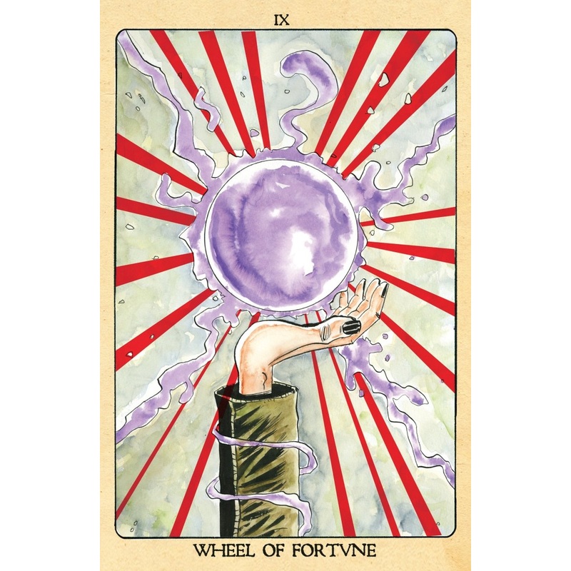 Minor Arcana #9 D 1:10 Ratio Variant Edition Tarot Card Variant (Full Art, Lemire)