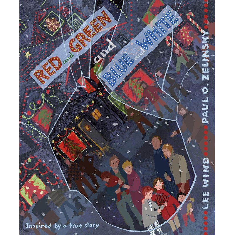 Red and Green and Blue and White