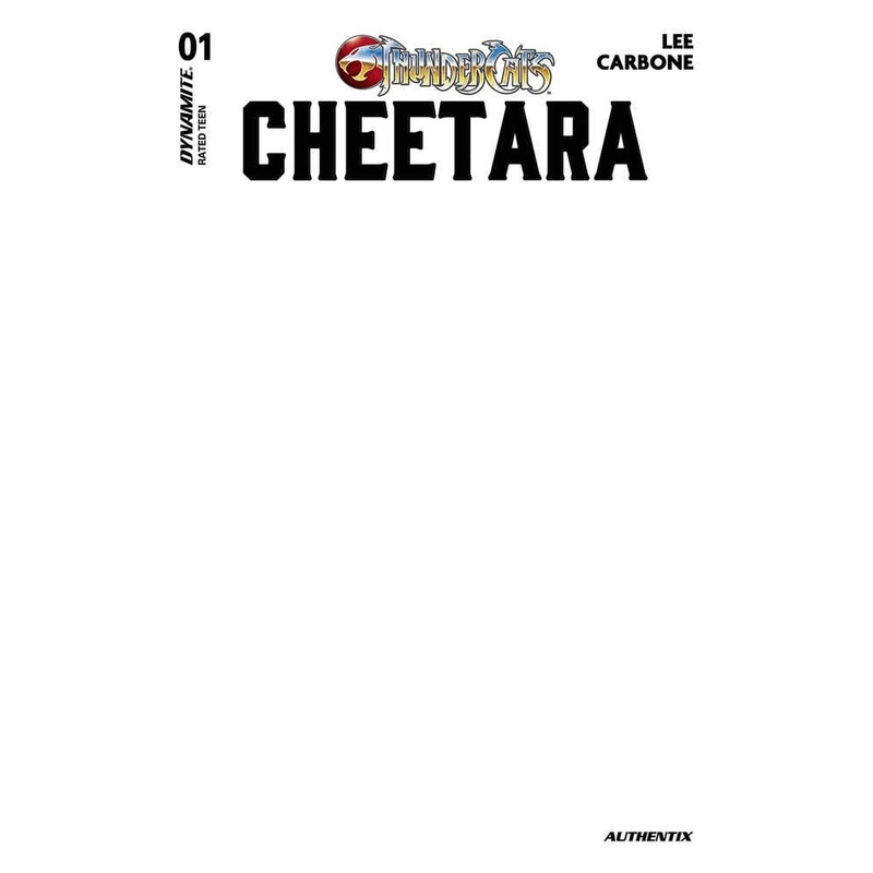 Thundercats Cheetara #1 Cover I Blank Authentix