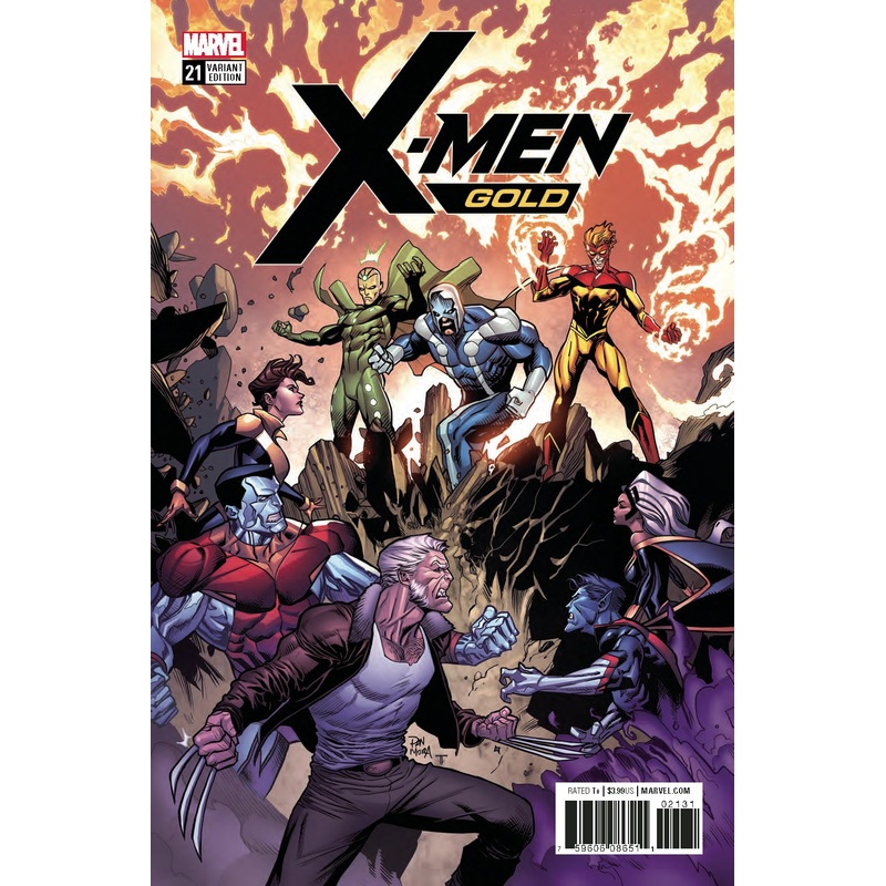 X-MEN GOLD #21 1:15 MORA INCV LEG