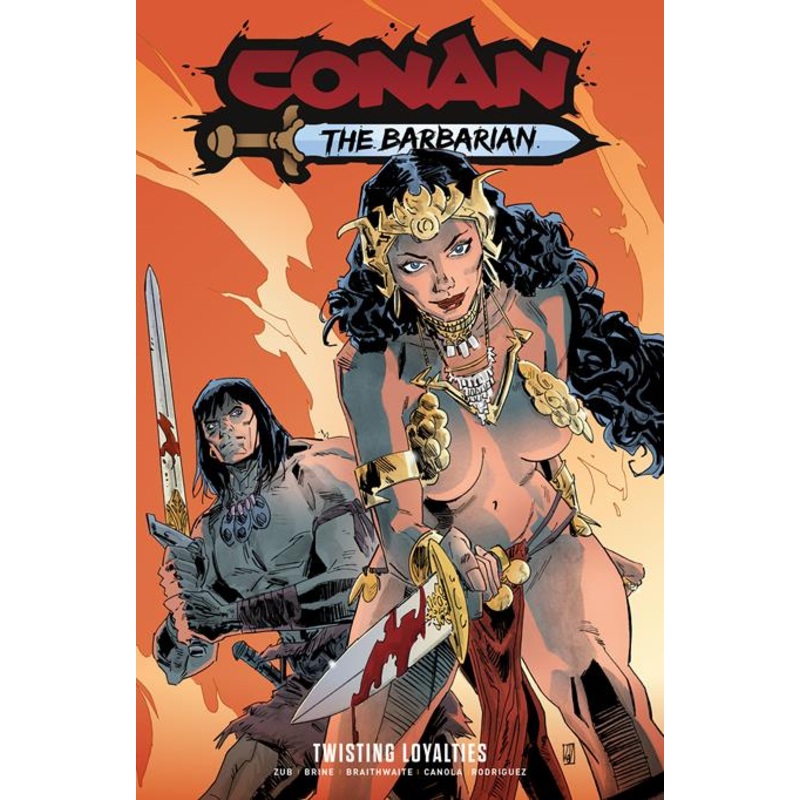 Conan The Barbarian TP Vol 05 Twisting Loyalties Direct Market Edition Dean Kotz Cover